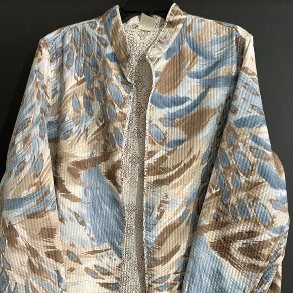 Alfred Dunner Lightweight Open Front Jacket - Picture 1 of 5